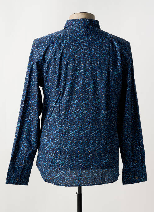 Chemise manches longues imprimé fantaisie bleu PAUL SMITH homme