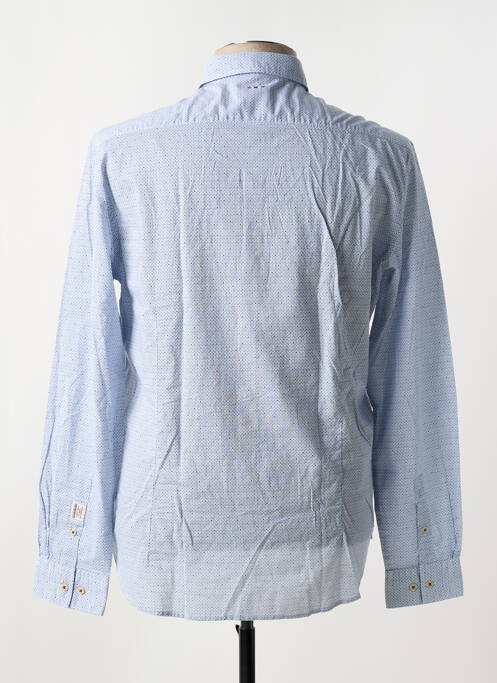 Chemise manches longues coupe cintrée bleu NAPAPIJRI homme