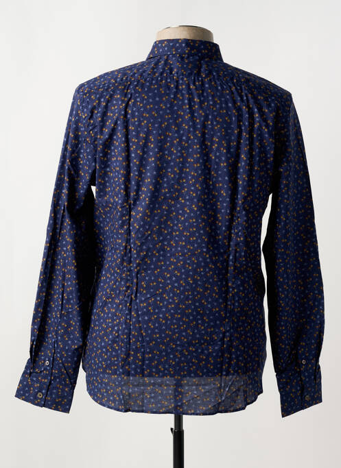 Chemise manches longues coupe cintrée bleu PAUL SMITH homme