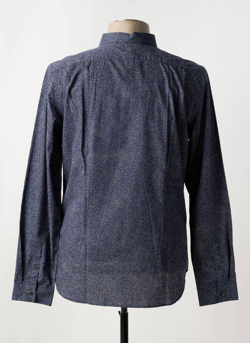 Chemise manches longues imprimé fantaisie bleu PAUL SMITH homme