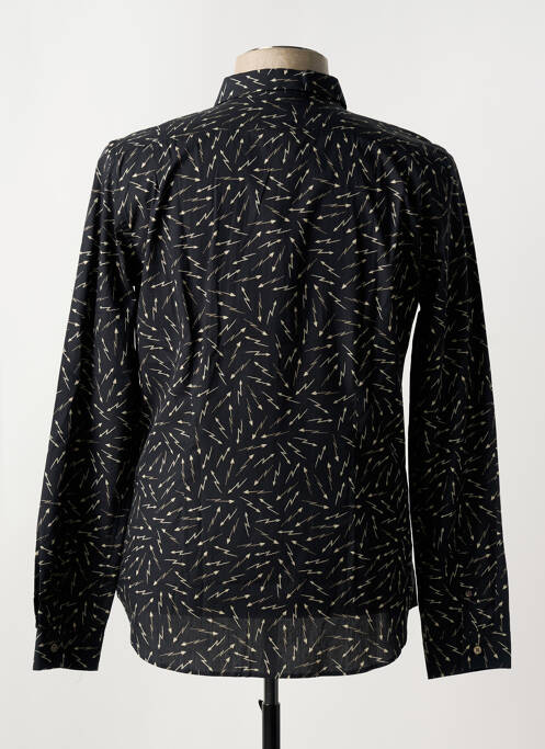 Chemise manches longues imprimé fantaisie noir PAUL SMITH homme