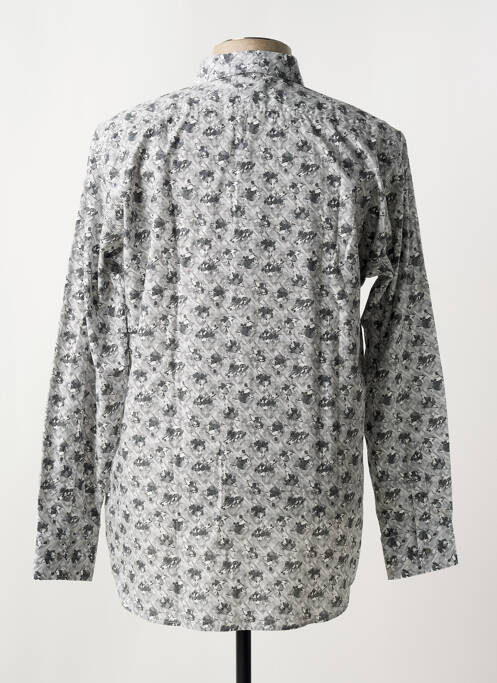 Chemise manches longues imprimé fantaisie gris KARL LAGERFELD homme