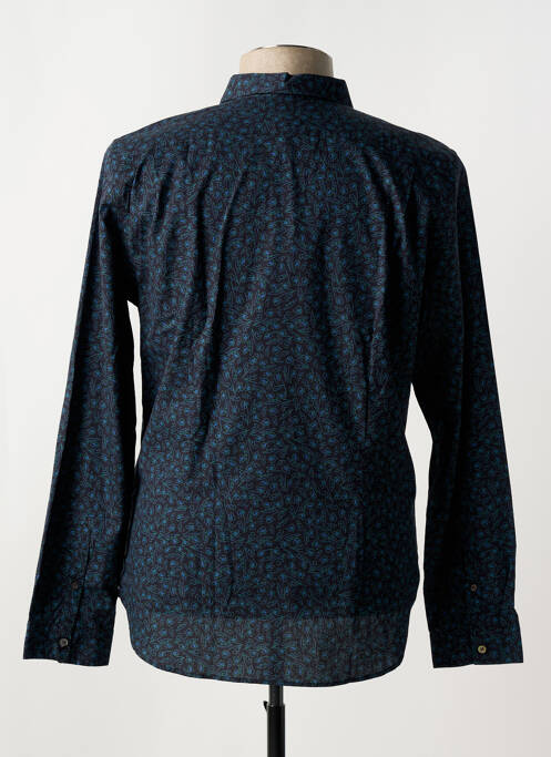 Chemise manches longues imprimé fantaisie bleu PAUL SMITH homme