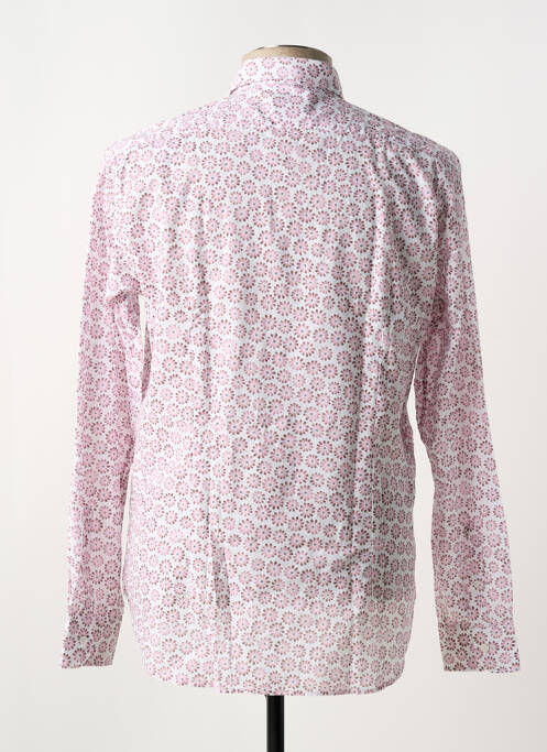 Chemise manches longues coupe cintrée rouge ORIAN homme
