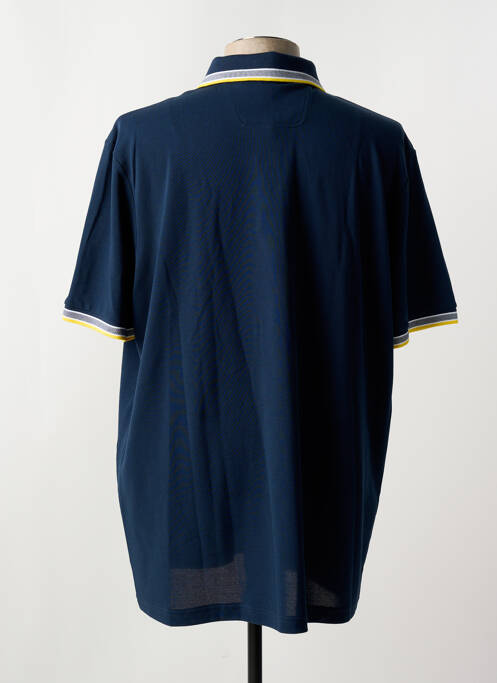 Polo stretch manches courtes bleu HUGO BOSS homme