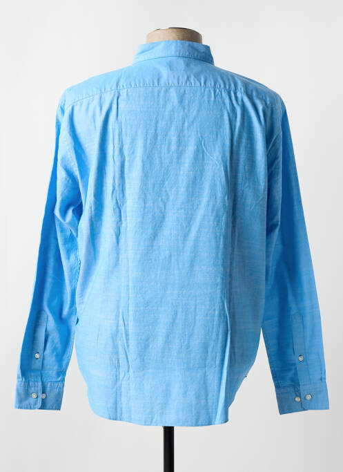 Chemise manches longues bleu HUGO BOSS homme