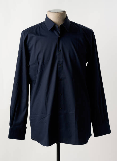 Chemise manches longues bleu KARL LAGERFELD homme