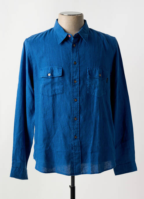 Chemise manches longues bleu PAUL SMITH pour homme