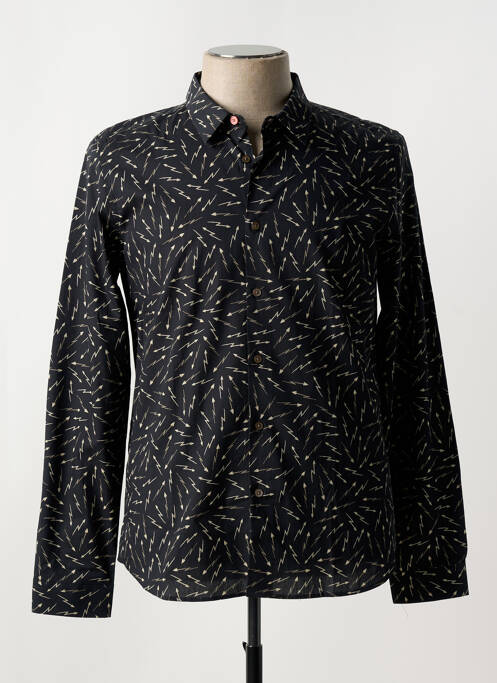 Chemise manches longues noir PAUL SMITH pour homme
