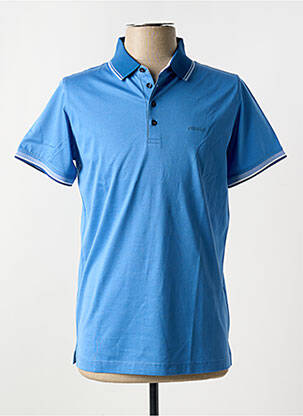 Polo coupe droite manches courtes bleu LAGERFELD homme