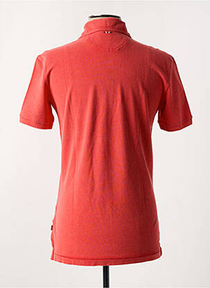 Polo coupe cintrée manches courtes orange NAPAPIJRI homme
