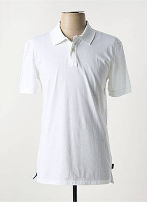 Polo coupe cintrée manches courtes blanc PAUL SMITH homme
