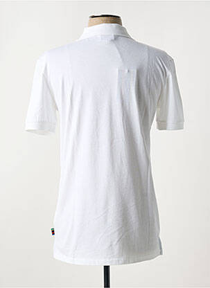 Polo coupe cintrée manches courtes blanc PAUL SMITH homme