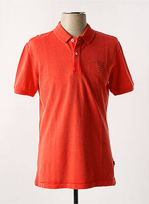 Polo coupe cintrée manches courtes orange NAPAPIJRI homme