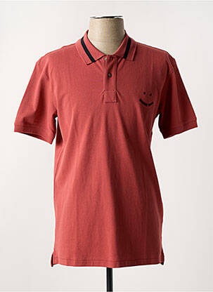 Polo coupe cintrée manches courtes marron PAUL SMITH homme
