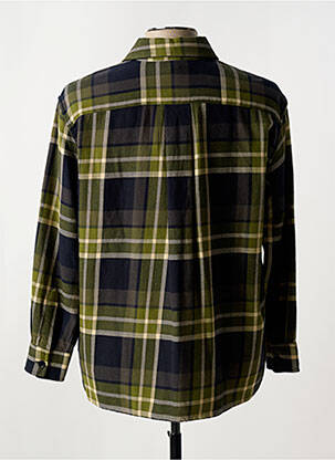 Chemise manches longues imprimé fantaisie vert ASPESI homme