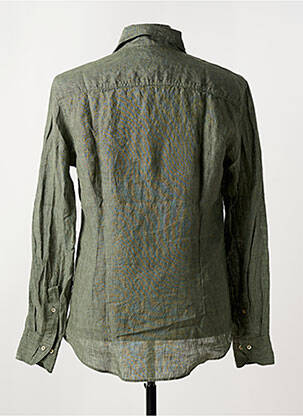 Chemise manches longues coupe droite vert STENSTRÔMS homme