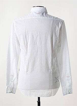 Chemise manches longues imprimé fantaisie blanc NAPAPIJRI homme
