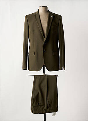 Costume de ville manches longues vert MANUEL RITZ homme