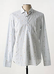 Chemise manches longues blanc MANUEL RITZ pour homme seconde vue