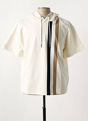 Pull beige HUGO BOSS pour homme