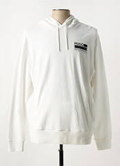 Sweat-shirt à capuche blanc HUGO BOSS pour homme seconde vue