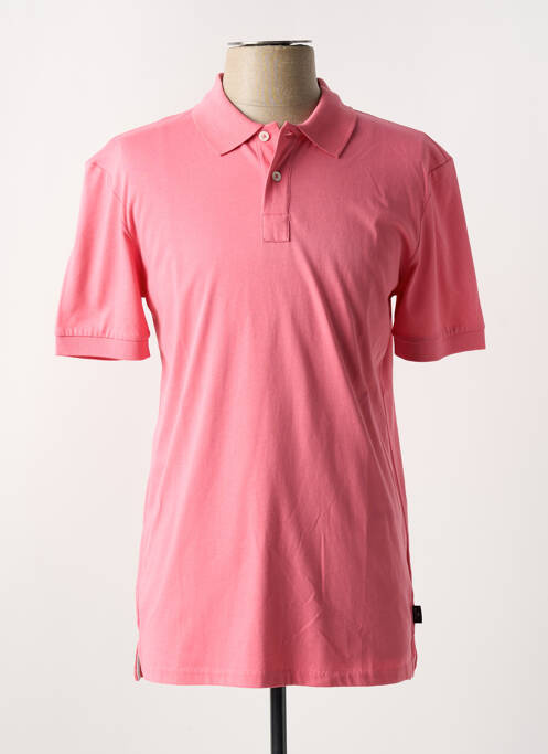 Polo coupe cintrée manches courtes rose PAUL SMITH homme
