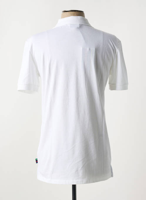Polo coupe cintrée manches courtes blanc PAUL SMITH homme