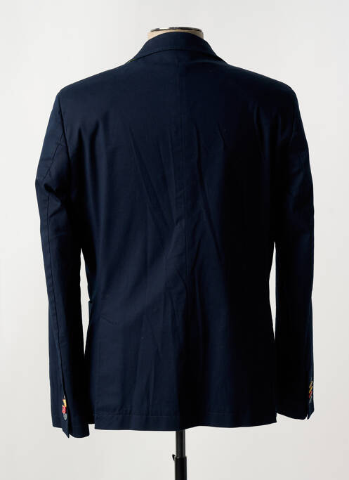 Blazer manches longues bleu MANUEL RITZ homme