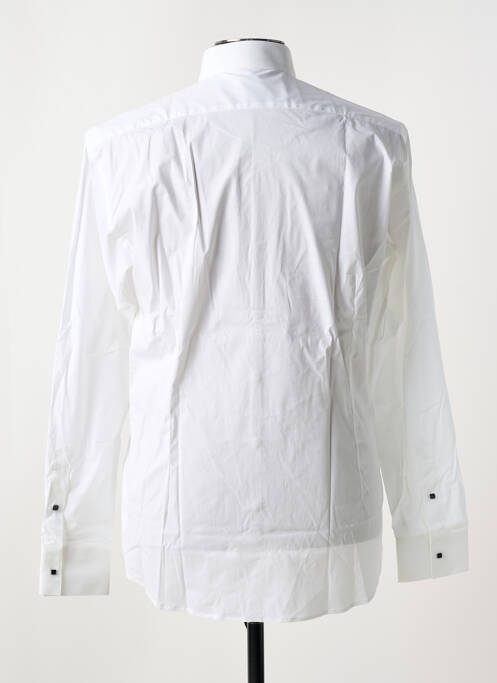 Chemise manches longues coupe droite blanc LAGERFELD homme