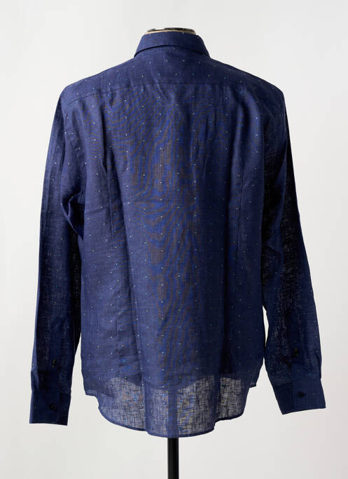 Chemise manches longues imprimé fantaisie violet HUGO BOSS homme