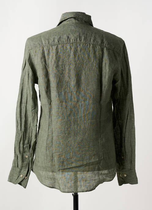 Chemise manches longues coupe droite vert STENSTRÔMS homme