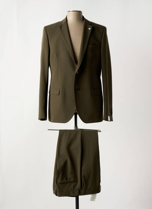 Costume de ville vert MANUEL RITZ pour homme