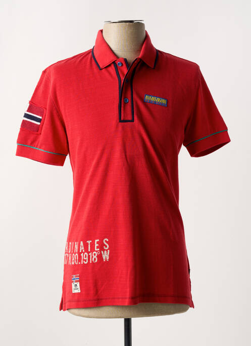 Polo orange NAPAPIJRI pour homme