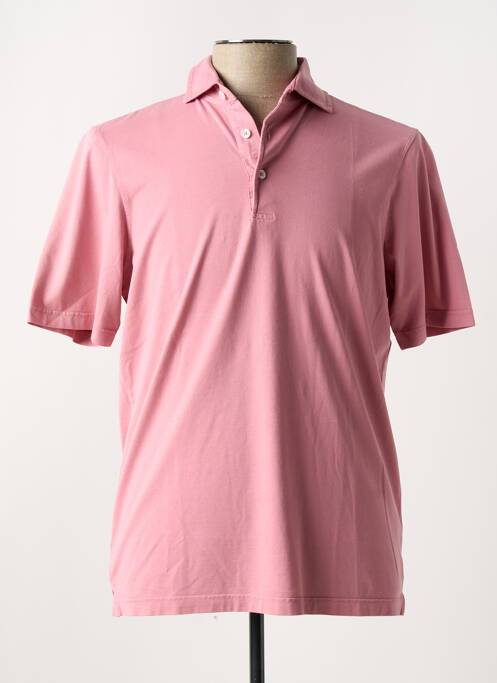 Polo rose GRAN SASSO pour homme