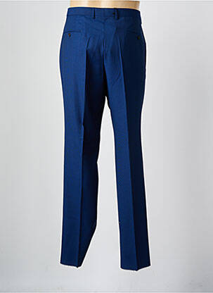 Pantalon droit tissage popeline taille normale bleu HUGO BOSS homme