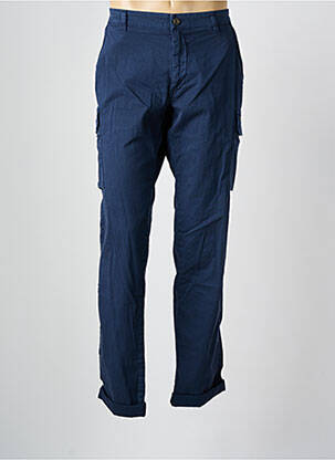 Pantalon chino stretch taille normale bleu MASON'S homme