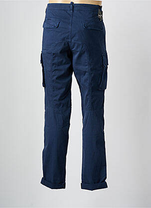 Pantalon chino stretch taille normale bleu MASON'S homme