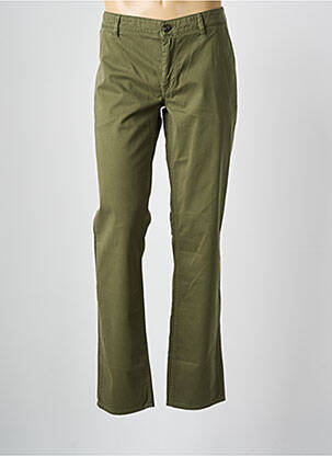 Pantalon chino stretch taille normale vert HUGO BOSS homme
