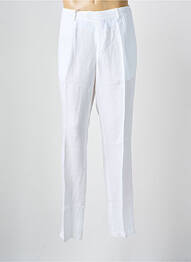 Pantalon chino poches taille normale blanc DEVORE homme