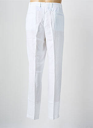 Pantalon chino poches taille normale blanc DEVORE homme