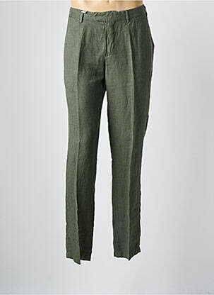Pantalon chino poches taille normale vert DEVORE homme