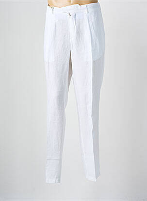 Pantalon chino poches taille normale blanc DEVORE homme