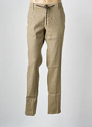 Pantalon chino stretch taille normale vert MASON'S homme