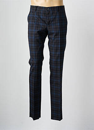 Pantalon droit stretch taille normale bleu PAUL SMITH homme