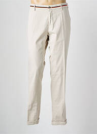 Pantalon chino stretch taille normale beige MASON'S homme