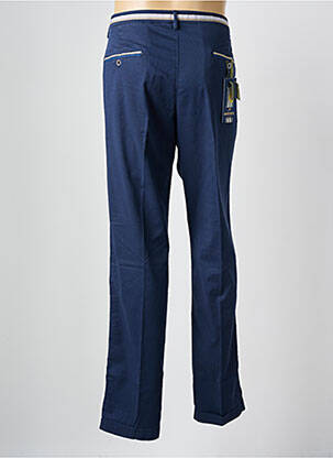 Pantalon chino stretch taille normale bleu MASON'S homme
