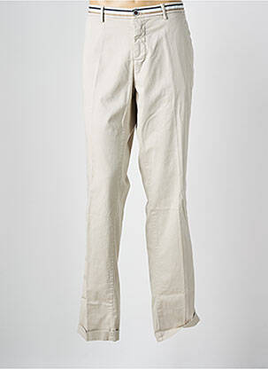 Pantalon chino stretch taille normale beige MASON'S homme