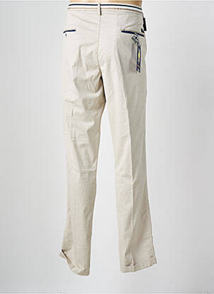 Pantalon chino stretch taille normale beige MASON'S homme