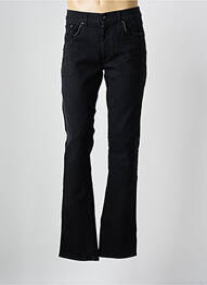 Pantalon droit tissage popeline taille normale noir LAGERFELD homme